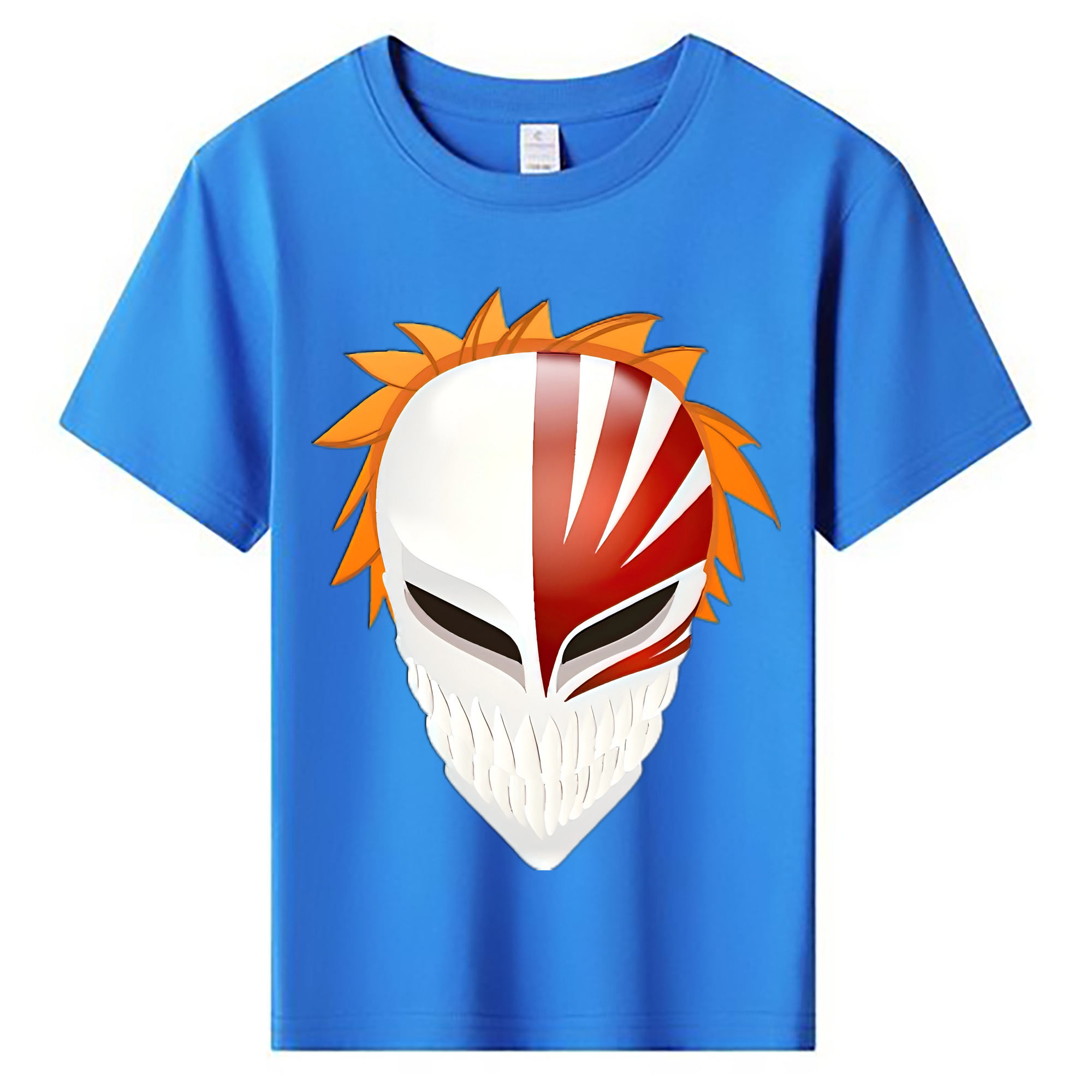 （画像用） ブリーチ 黒崎一護（くろさき いちご）BLEACH Kurosaki Ichigo 綿100％キッズTシャツ（フロントプリント）